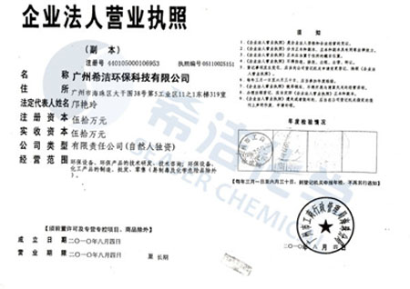利来老牌国际官网环保营业执照