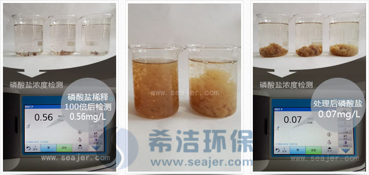 除磷剂使用效果图_利来老牌国际官网环保
